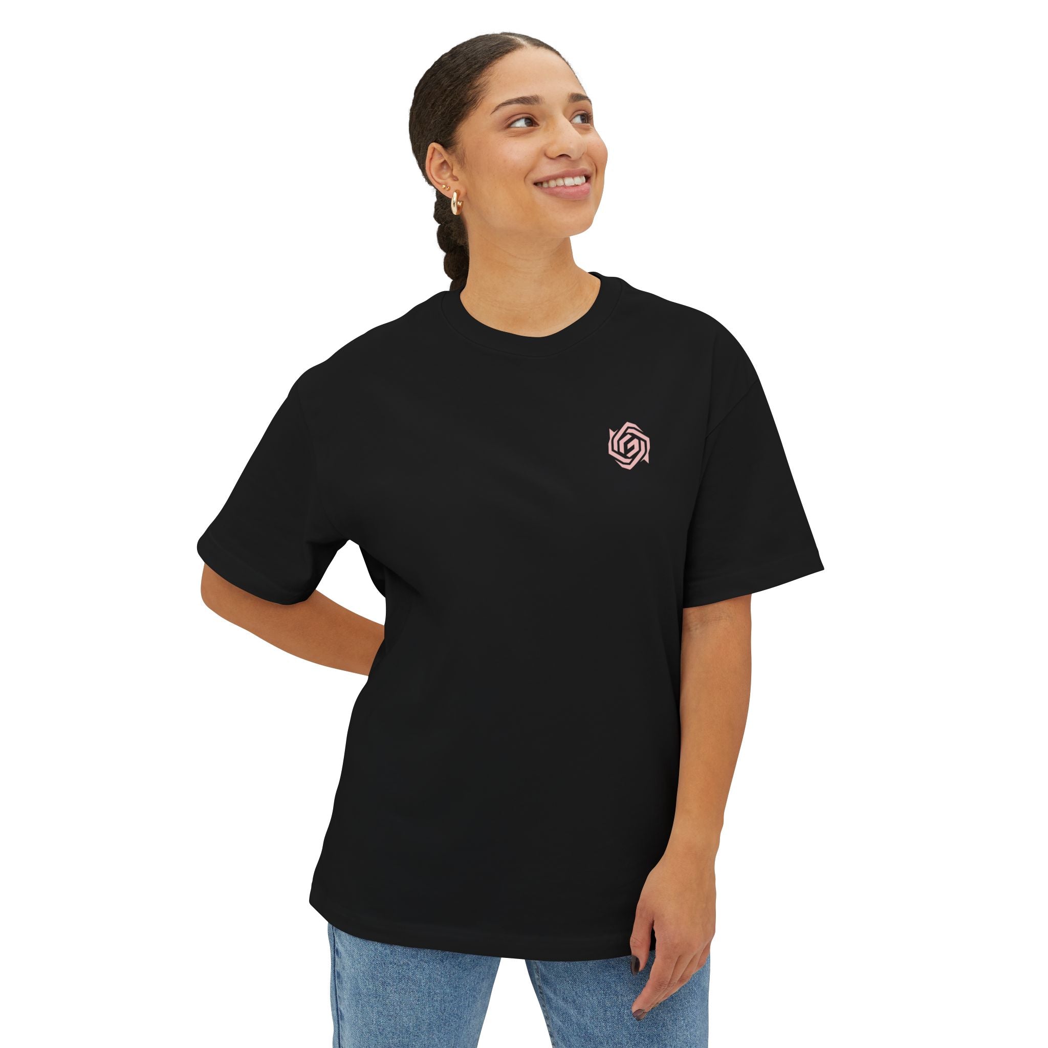 Grind & Roll — MUMYŪ 無休 Oversized Tee | Black