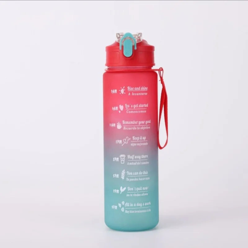 Motivational Training Water Bottle — Grind & Roll Co.