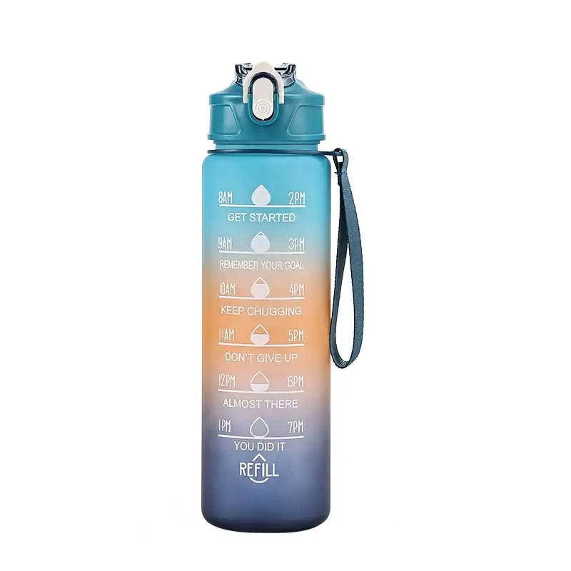Motivational Training Water Bottle — Grind & Roll Co.