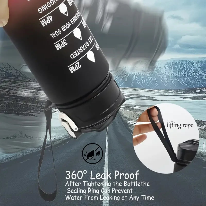 Motivational Training Water Bottle — Grind & Roll Co.