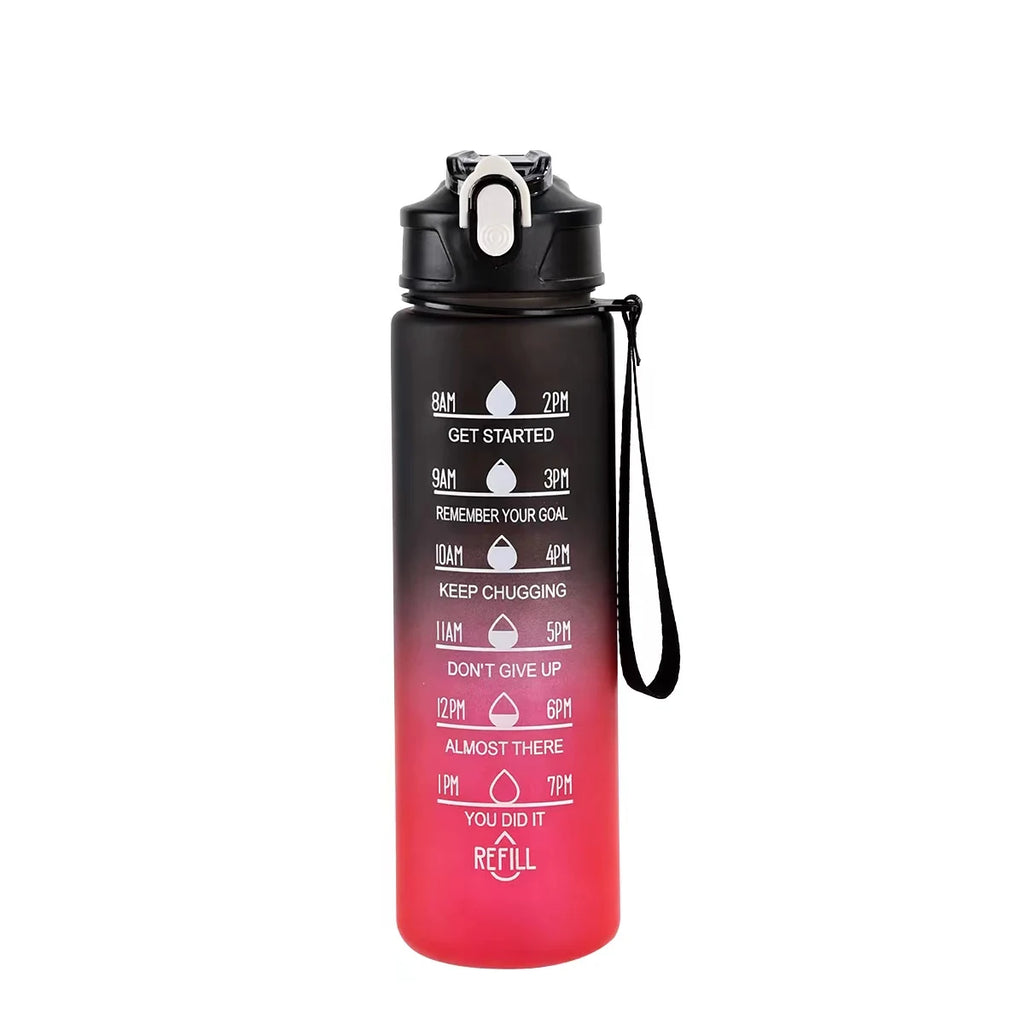 Motivational Training Water Bottle — Grind & Roll Co.