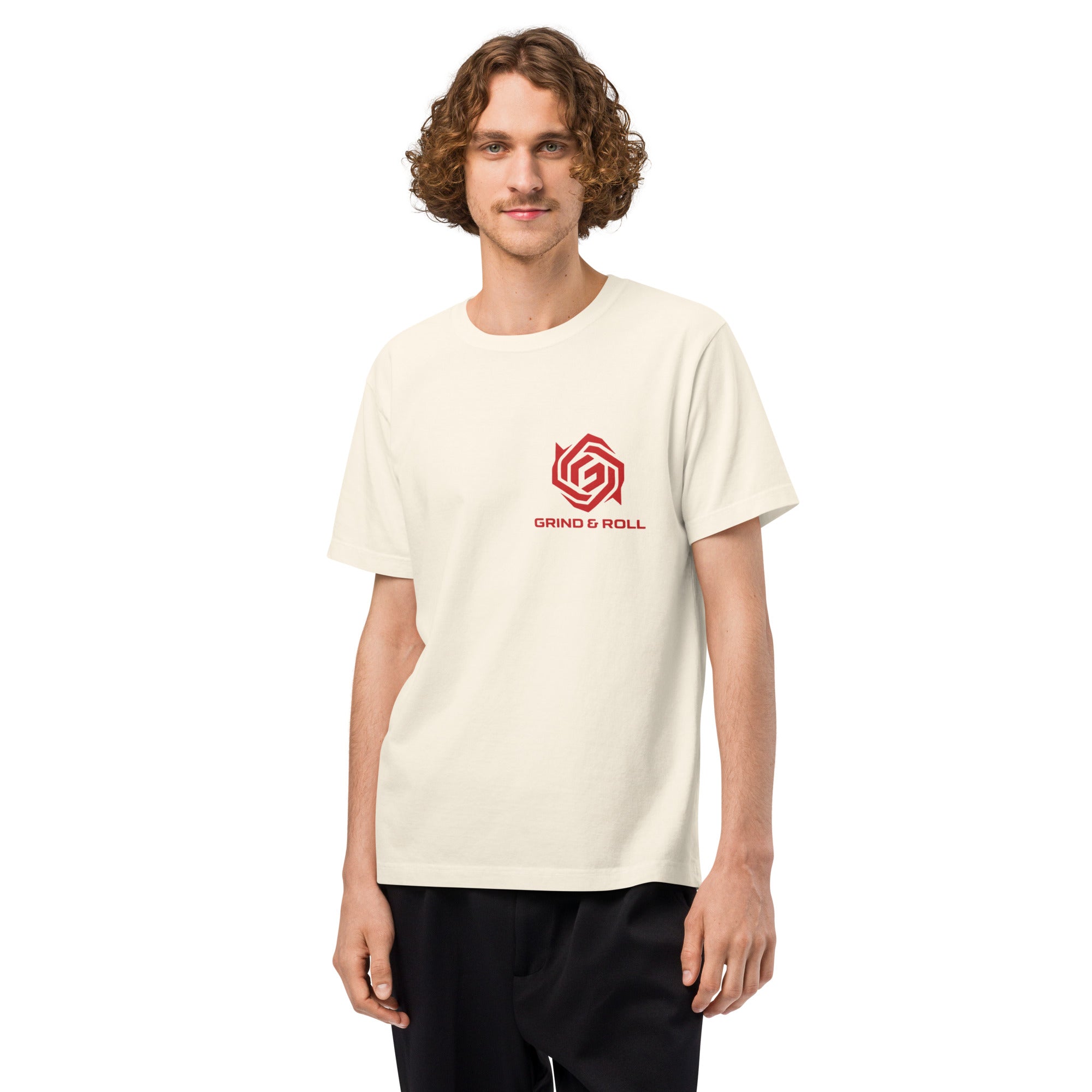 Grind & Roll — Perseverance Oversized Tee | Vintage White