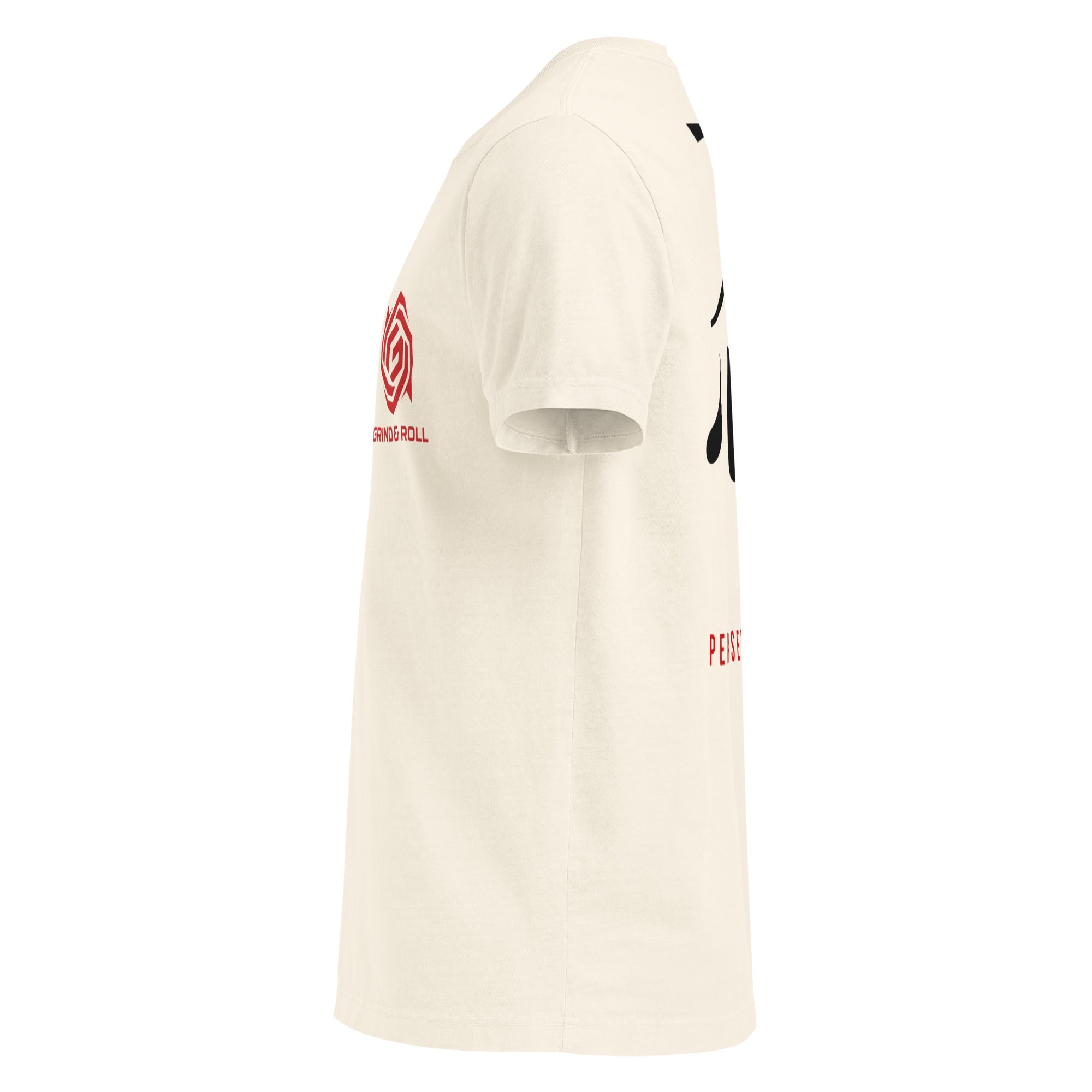 Grind & Roll — Perseverance Oversized Tee | Vintage White