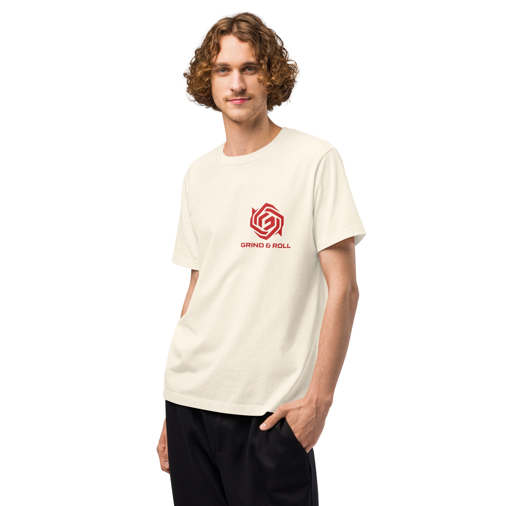 Grind & Roll — Perseverance Oversized Tee | Vintage White