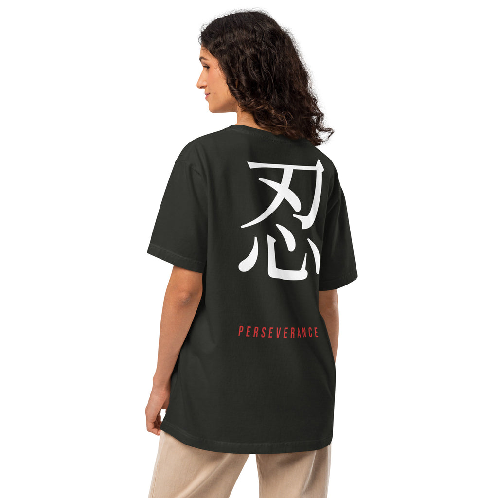 Grind & Roll — Perseverance Oversized Tee | Black
