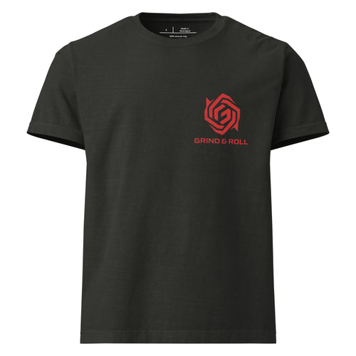 Grind & Roll — Perseverance Oversized Tee | Black