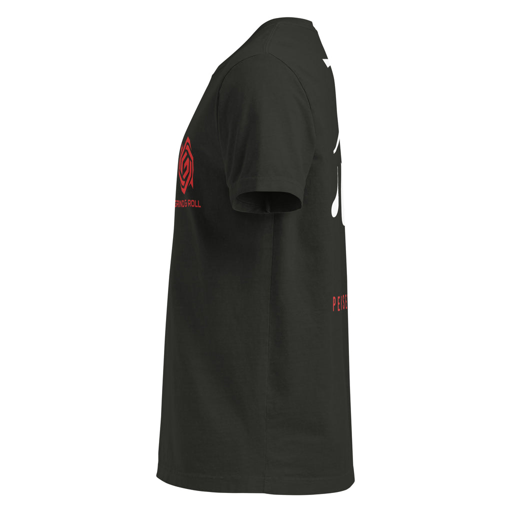 Grind & Roll — Perseverance Oversized Tee | Black